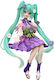 Hatsune Miku Статуя От Pvc Цвете Фея Космос Лил...