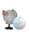 Customizable Globe 4 Markers Sponge 25 Cm Diameter