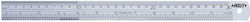 7110 Metal Ruler Size 200mm/8'' 7110-200