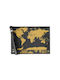 Scratch-off World Map Ruler Magnifier Stickers Photo Attachment Pins 82.5 X 59.4 Cm