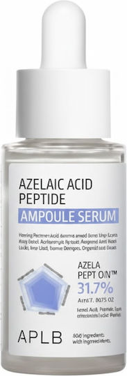 APLB Azelaic Acid Peptide Soothing Serum Face with Peptides & Hyaluronic Acid for Revitalization 40ml