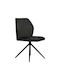 Arleta Stühle Speisesaal Grey 2Stück 52x46x91cm