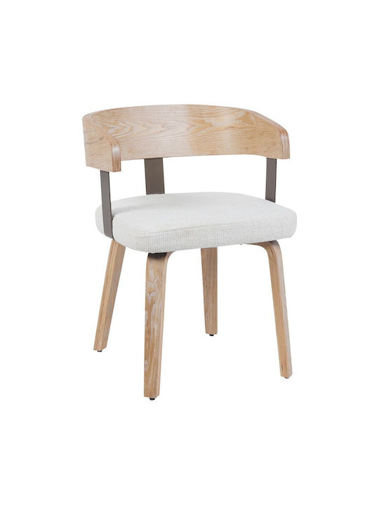 Anesy Armchair Beige Shade 53.5x51x72cm