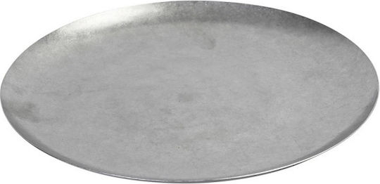 Espiel Snow Πιάτο Ρηχό Inox με Διάμετρο 15cm