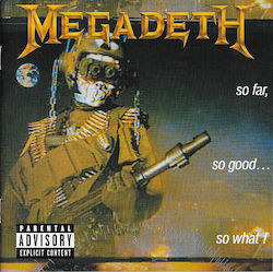 Megadeth So Far So Good So What Cd