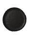 Tognana Vulcania Plate Shallow made of Porcelain Black with Diameter 28cm 6pcs