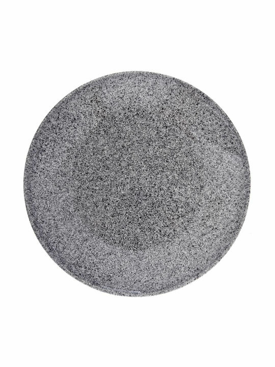 Iliadis Farfurie Deșert Ceramică Gri 20cm 6buc