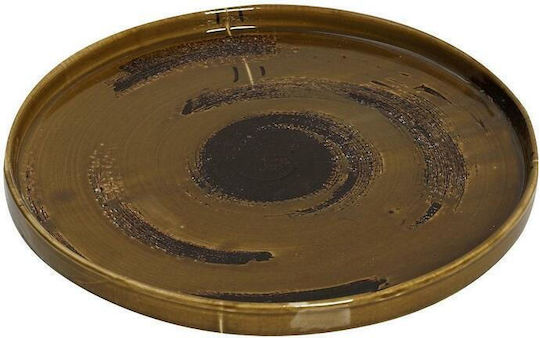 Espiel Typhoon Πιάτο Ρηχό Καφέ 21cm 6τμχ