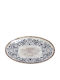 Espiel Mosaico Plate Desert made of Porcelain Multicolour with Diameter 21cm 6pcs