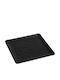 Espiel Wavy Matte Teller Untiefe Platz aus Melamin Schwarz 26x26cm 6Stück
