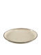 Espiel Tuscany Desert Serving Plate Ceramic Beige with Diameter 22cm 6 Pieces