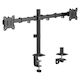 Sbox Стойка за 2 Монитори до 32" с Рамо Черна (LCD-352/2-3)