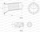 Dust Protection Kit Toyota Avensis T25