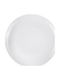 Oriana Ferelli Plate Shallow made of Porcelain White with Diameter 27cm