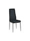 Parker Dining Room Velvet Chair Black Shade 39.5x48x95cm