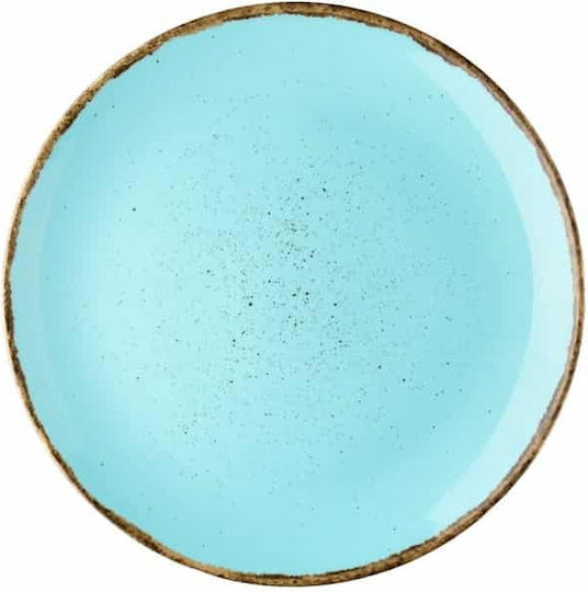 Lukanda 360 Teller Untiefe aus Porzellan Light Blue mit Durchmesser 25cm 6Stück