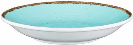 Lukanda 360 Teller Suppe aus Porzellan Light Blue 24cm 6Stück