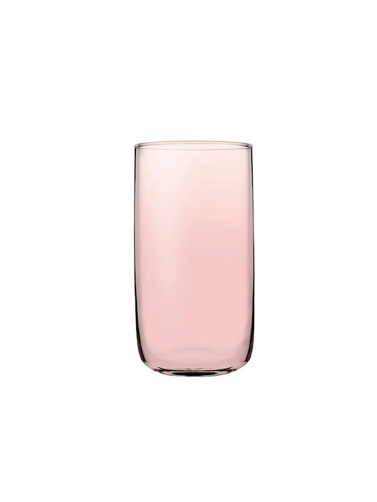 Espiel Iconic Water Glass Set Glass in Pink Col...