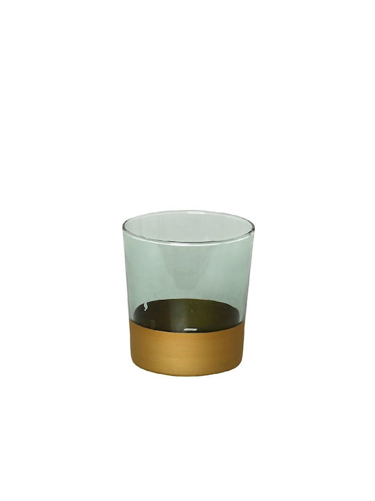 Espiel Amelie Set Gläser Whiskey aus Glas in Grün Farbe 6Stück