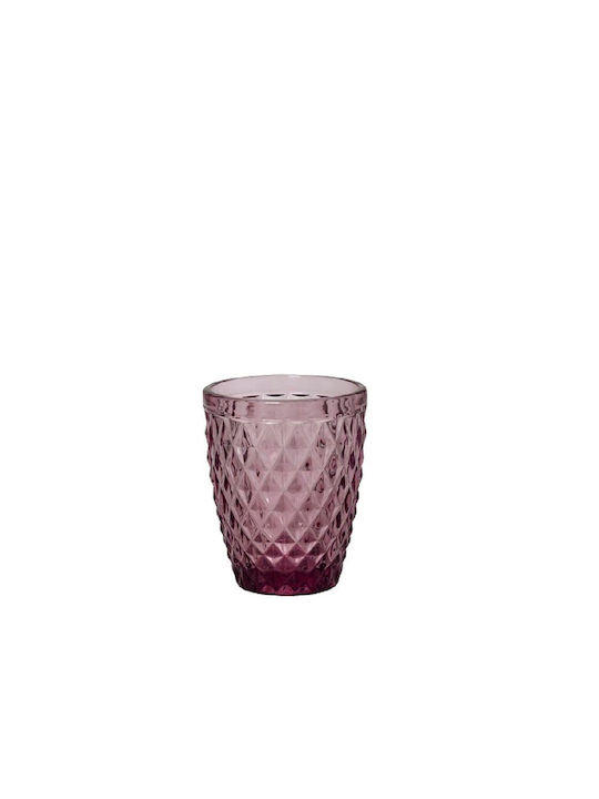 Espiel Tristar Set of Glasses Whiskey made of Glass in Purple Color 6pcs