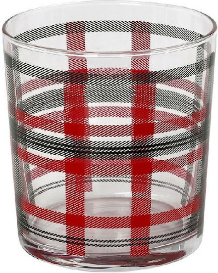 Espiel Glenn Set of Glasses Water made of Glass in Black Color 380ml 6pcs