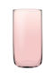 Espiel Iconic Set of Glasses Cocktail/Drinking / Water made of Glass in Pink Color 365ml 6pcs