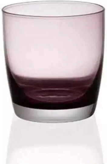 Cryspo Trio Irid Glasses Purple 355ml 6 Pieces
