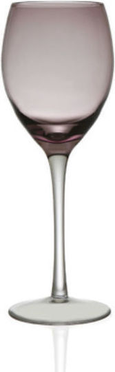 Cryspo Trio Irid Glass Water made of Glass in Purple Color 375ml