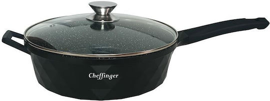 Cheffinger Double Pan With Lid made of Aluminum with Non-Stick Coating 28cm
