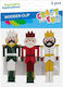 Wooden Clothespins Figures 7x1cm 3pcs