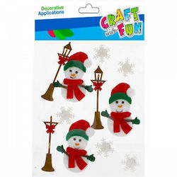 Craft Stickers Snowman 11 Pieces Craft Stickers Snowman 11 Pieces