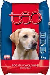 Teo 9kg Dry Food for Adult Dogs with Beef