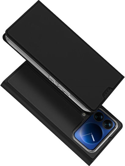 Dux Ducis Skin Pro Series Book Synthetic Leather / Silicone Black (Xiaomi 17 Pro)