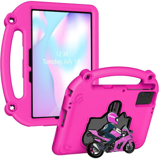 Back Eva Flip Cover Pink (Samsung Galaxy Tab S11, S10 FE, S9 FE, S9, S8, S7, Xiaomi Pad 6, Redmi Pad 2, Redmi Pad SE, Lenovo Tab M11, Huawei MatePad SE 11) 040412
