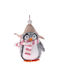 Fabric Penguin Ornament 11x6x15cm 6 Pieces