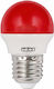 Elvhx LED-Lampen 1.8W für Fassung E27 Rot 10Stück