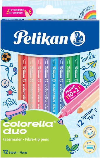 Pelikan Drawing Markers 1mm Thin Set 12pcs