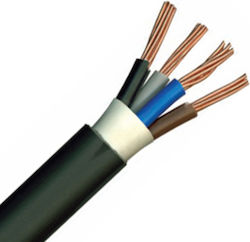Καλώδιο Nyy J1vv-r 5χ16mm2 Μαύρο 100m Καλώδιο Nyy J1vv-r 5χ16mm2 Μαύρο 100m
