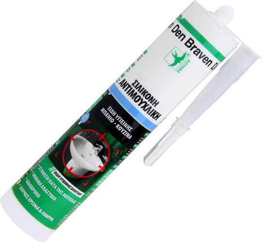 Bostik Den Braven Mastic Mold Resistant for Wood White