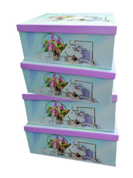 AGC Papier Aufbewahrungsbox mit Deckel 11x6x6cm 10Stück