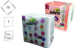 Zebra 16x75 Χαρτοπετσέτες Zebra 16x75 Χαρτοπετσέτες
