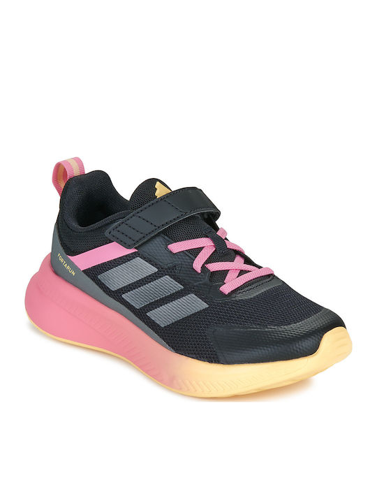 Fortarun Fortarun 4.0 Kids Sports Shoes Running with Hoop & Loop Closure Black