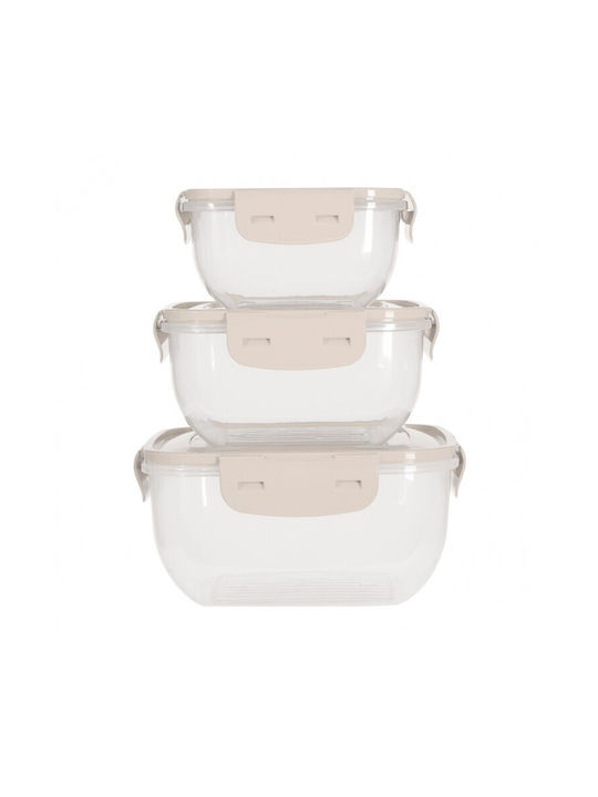 Excellent Houseware Alberta Cutie pentru Mâncare Plastic 3buc