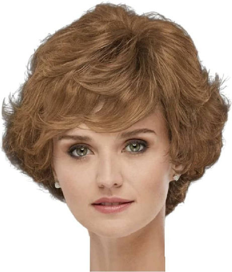 Women's Curly Chestnut Synthetic High Quality Wig 11 Inches
