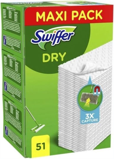 Swiffer Πανάκια Καθαρισμού Ανταλλακτικα 51τεμ