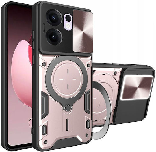 Techsuit Camguard Pro Umschlag Rückseite Gold (Oppo Reno13 F / FS)