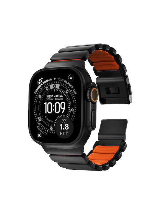 Nomad Λουράκι Ανοξείδωτο Ατσάλι Μαύρο (Apple Watch 44/45/46mm/Ultra 49mm)