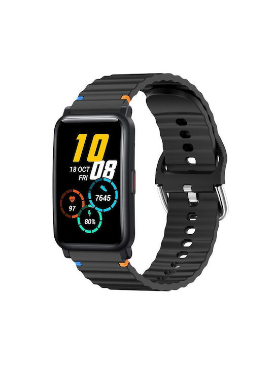 Curea Silicon Negru (Honor Magic Watch 2 )