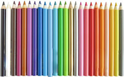 Set 24 Creioane Zola Triunghiulare Ascuțitoare Multicolore 15 Cm Set 24 Creioane Zola Triunghiulare Ascuțitoare Multicolore 15 Cm