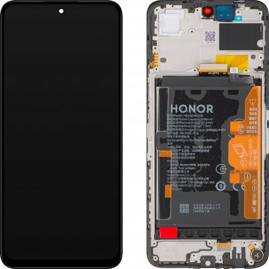 Honor Οθόνη mit Touch-Mechanismus für X7c 5G, 200 Smart (Schwarz)